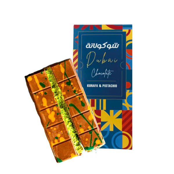Dubai Chocolate (Pistachio cream and Kunafa) 200g