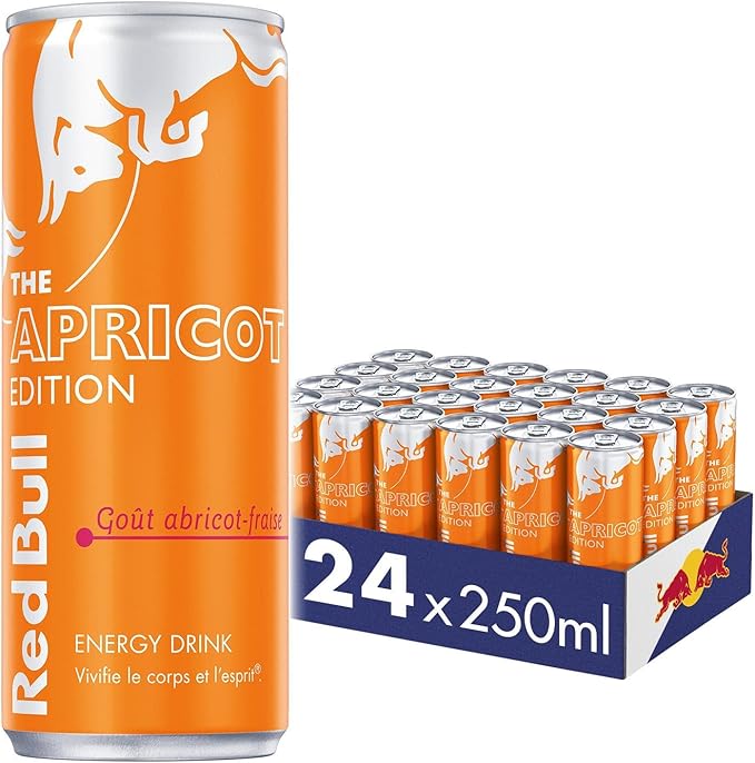 Red Bull Apricot Strawberry X24