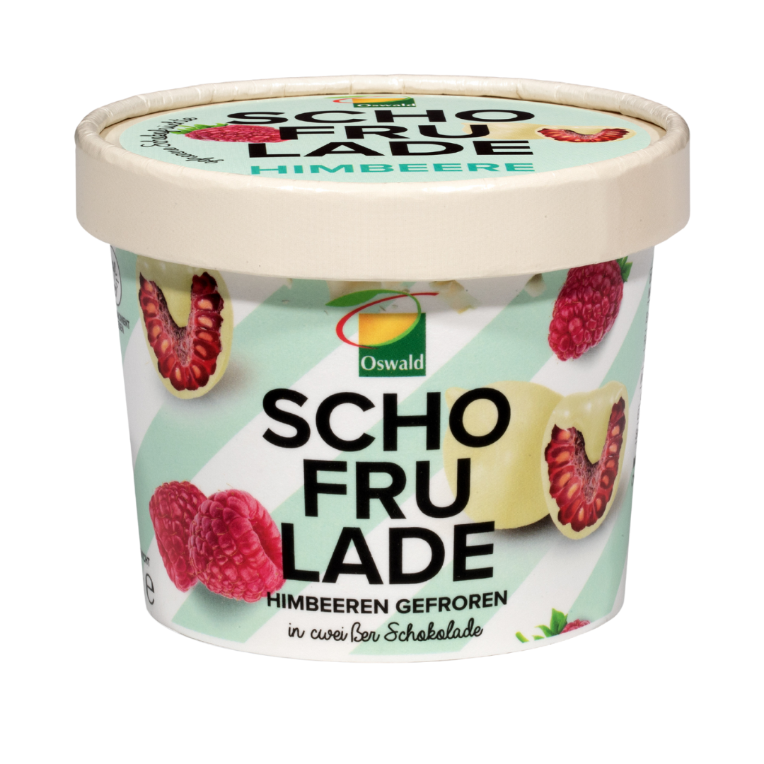 Franui Schofrulade - Chocolate blanco con frambuesa