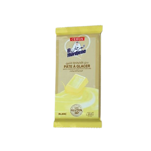 Tablette De Chocolat El Mordjene Chocolat Blanc