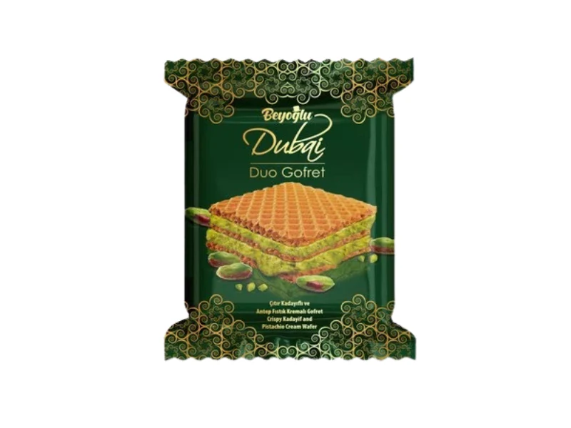 Beyoglu Dubai Duo Gofert Wafer 30g Wafer Biscuits