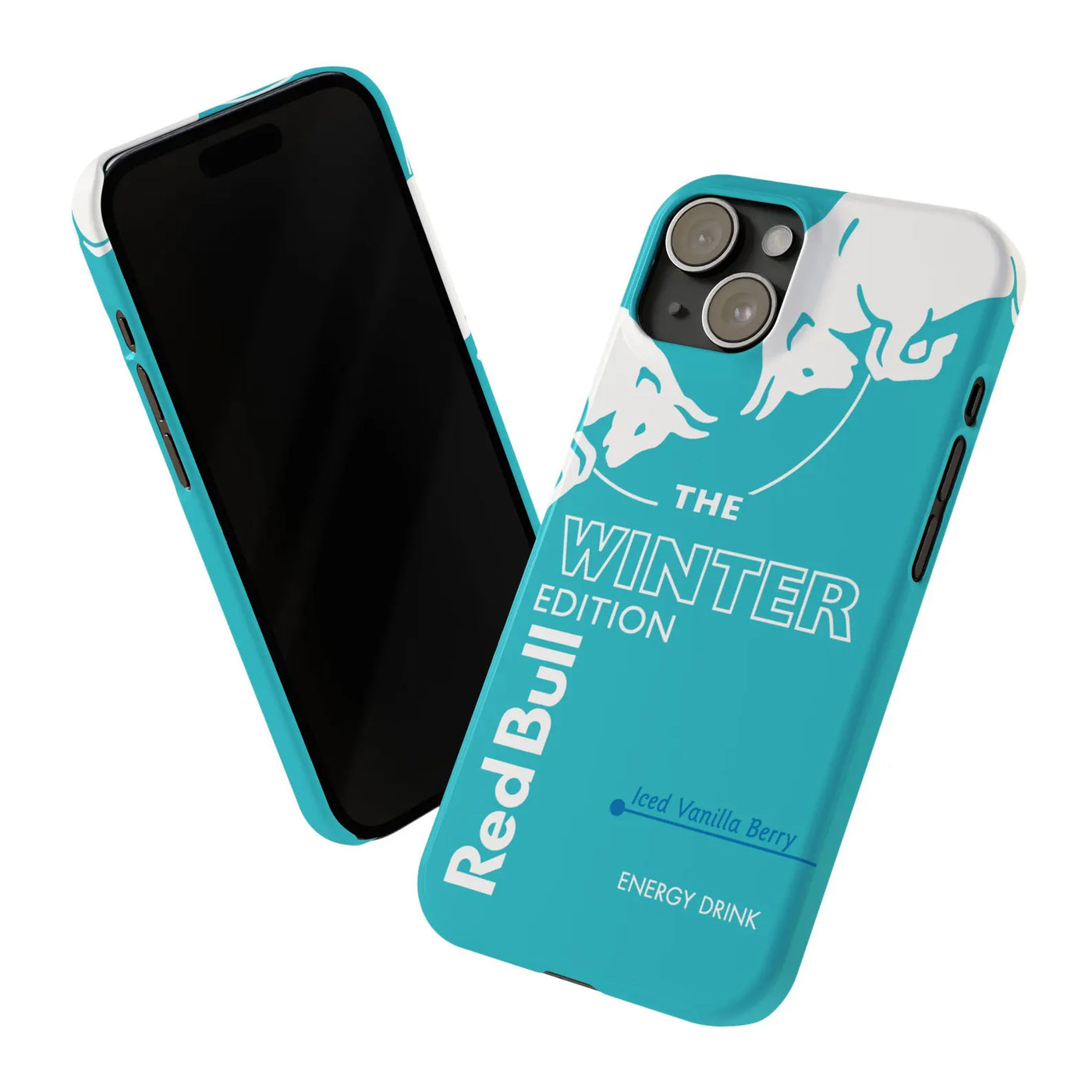Red Bull Winter Iced Vanilla Berry Edition iPhone Case