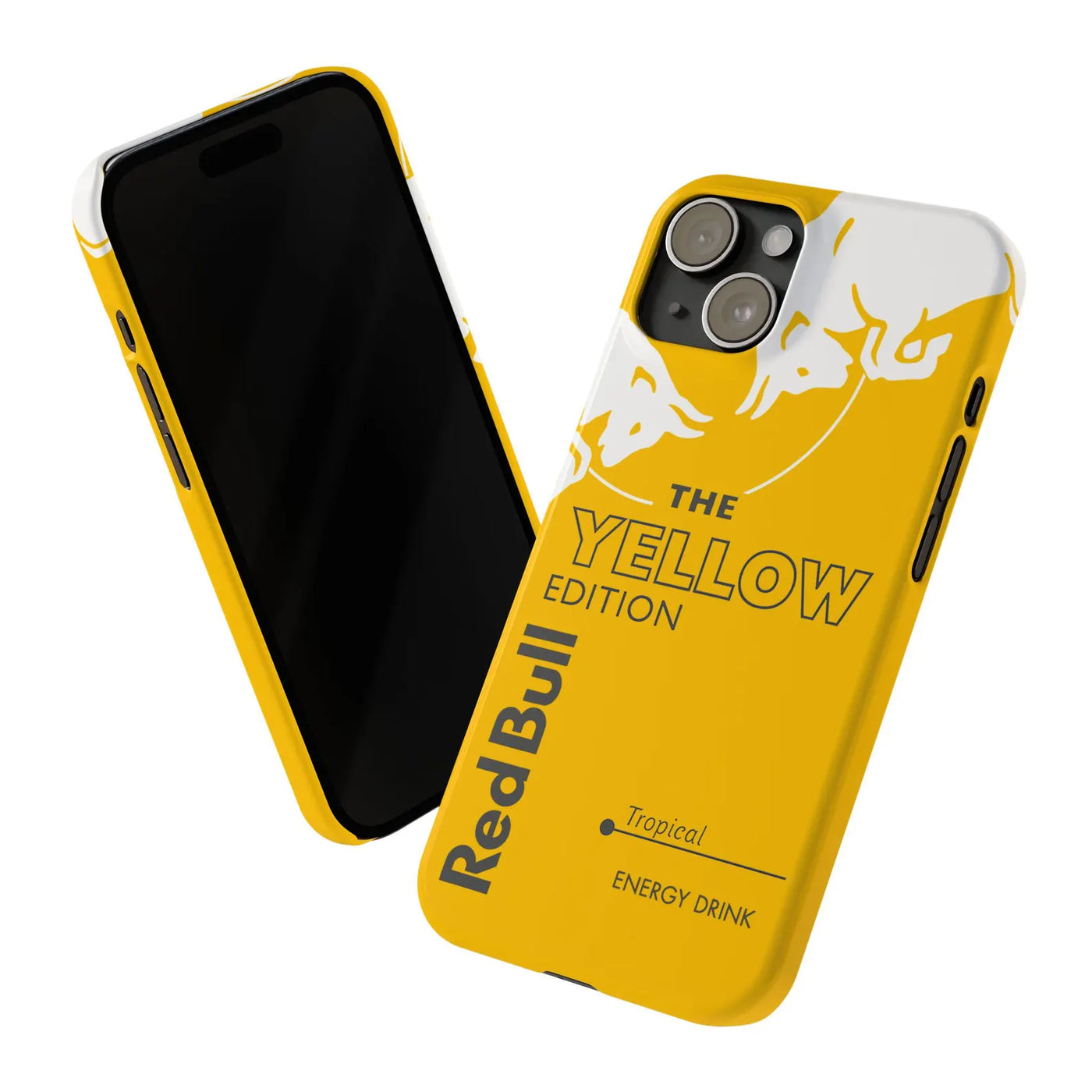 Red Bull Yellow Tropical Edition iPhone Case