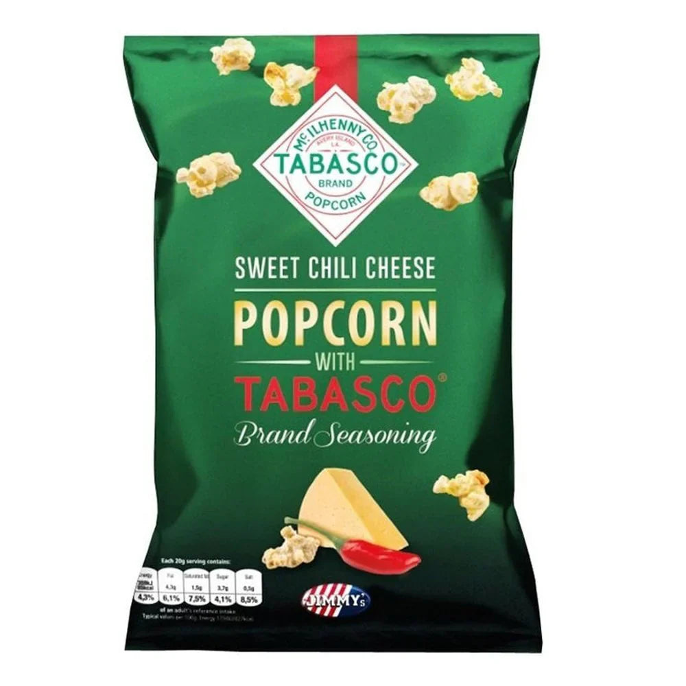 Jimmy's Tabasco Popcorn Sweet Chili Cheese