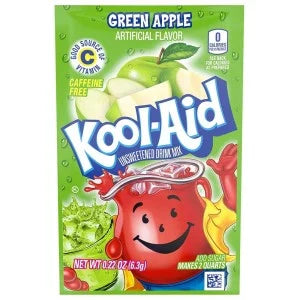 Paquete de manzana verde Kool-Aid